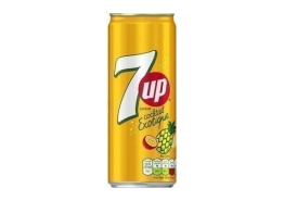 7-up Exotique Coctail 24x33cl. Blik