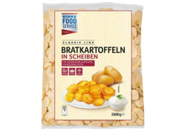 Aardappelschijven Edeka Classic 4x2.5kg.