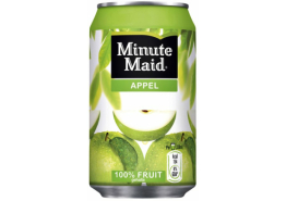 Appelsap Minute Maid 24x33cl. Blik