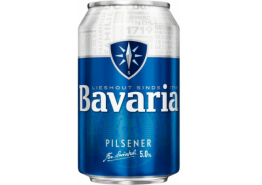 Bavaria bier 24x33cl. Blik