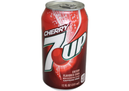 7-UP Cherry 12x355ml. Blik USA