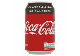 Coca Cola Zero 24x33cl. Blik EU