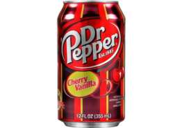 Dr. Pepper Vanilla Cherry 12x355ml. Blik USA