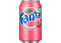 Fanta Fruit Punch 12x355ml. Blik USA