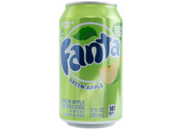 Fanta Green Apple 12x355ml. Blik USA