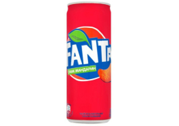 Fanta Mandarin 12x33cl. Blik