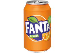 Fanta Orange 24x33cl. Blik NL