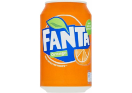 Fanta Orange 24x33cl.Blik EU