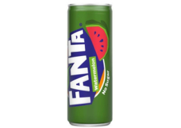 Fanta Watermeloen Zero 12x25cl. Blik