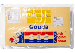 Foliekaas D.O.C. Gouda 48+ ca.15kg/kg.