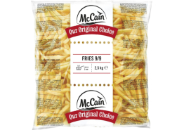 Frites 9mm. McCain 5x2,5kg.