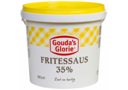 Fritessaus Geel 35% Gouda Glorie 10L