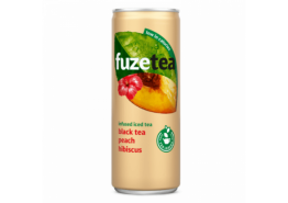 Fuze Tea Peach 24x25cl. Blik