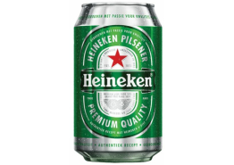 Heineken bier 24x33cl. Blik