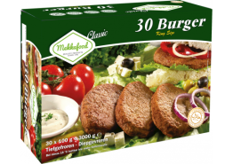 Kipburger 30x100gr. helal Mekkafood