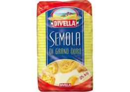 Meel Semola Divella 25kg.