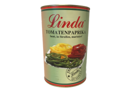 Paprika mix Linda blik 4250ml.