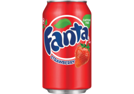 Fanta Strawberry 12x355ml. Blik USA