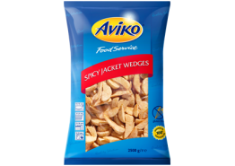 Wedges Spicy Jacket Aviko 4x2.5kg.