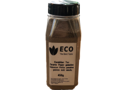 Zwarte Peper Gemal. ECO 450gr.